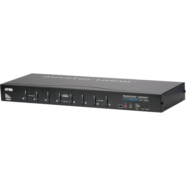 ATEN KVM Switch-TAA Compliant - 8 Computer(s) - QXGA - 2048 x 1536 - 9 x DVI1 x VGA - CS1768
