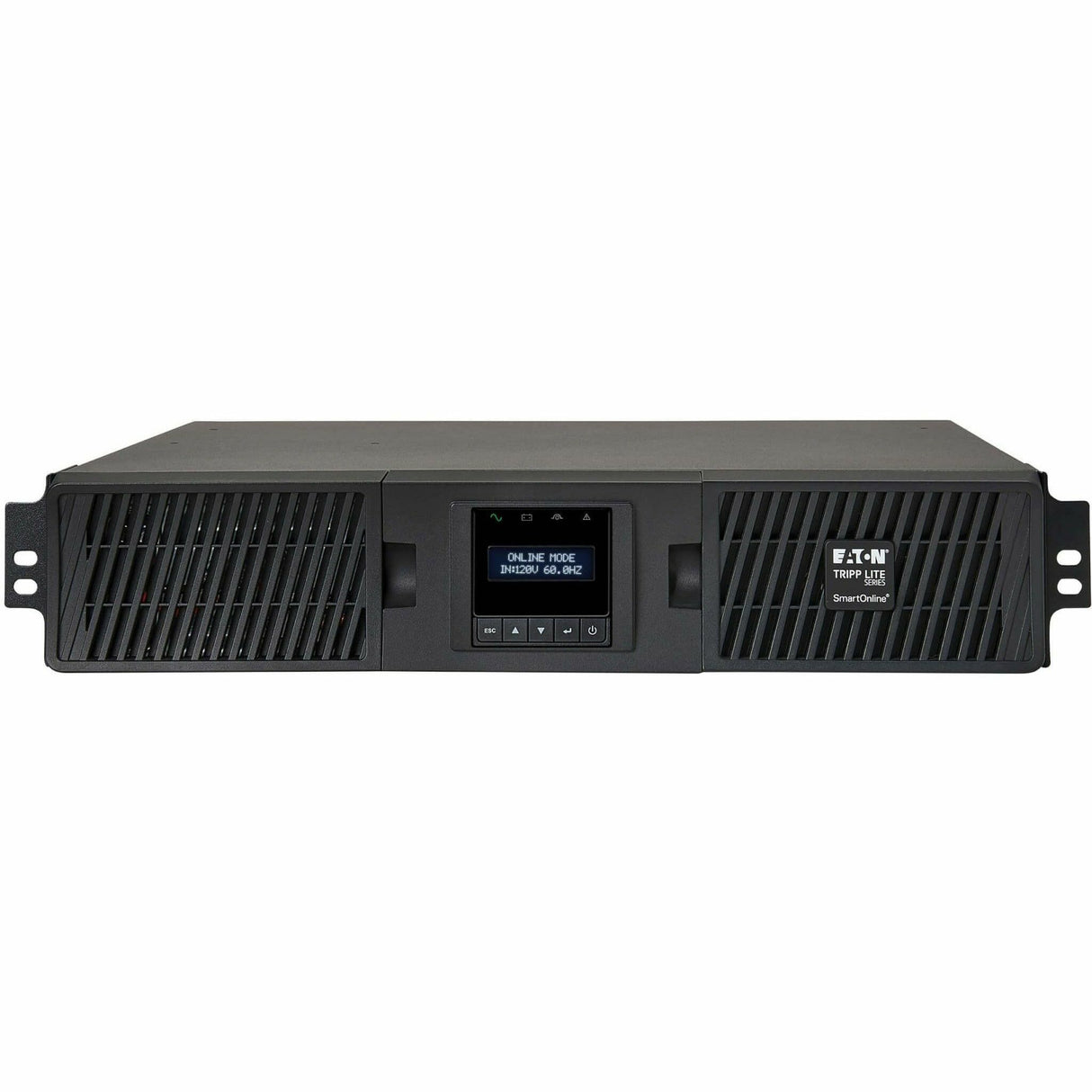 Tripp Lite UPS 2200VA 1800W Smart Online Rackmount LCD Sine Wave USB DB9 - 2U Rack/Tower - 4 Minute Stand-by - 100 V AC, 110 V AC, 115 V AC, 120 V AC, 127 V AC Input - 100 V AC, 110 V AC, 115 V AC, 12... - SU2200RTXLCD2U
