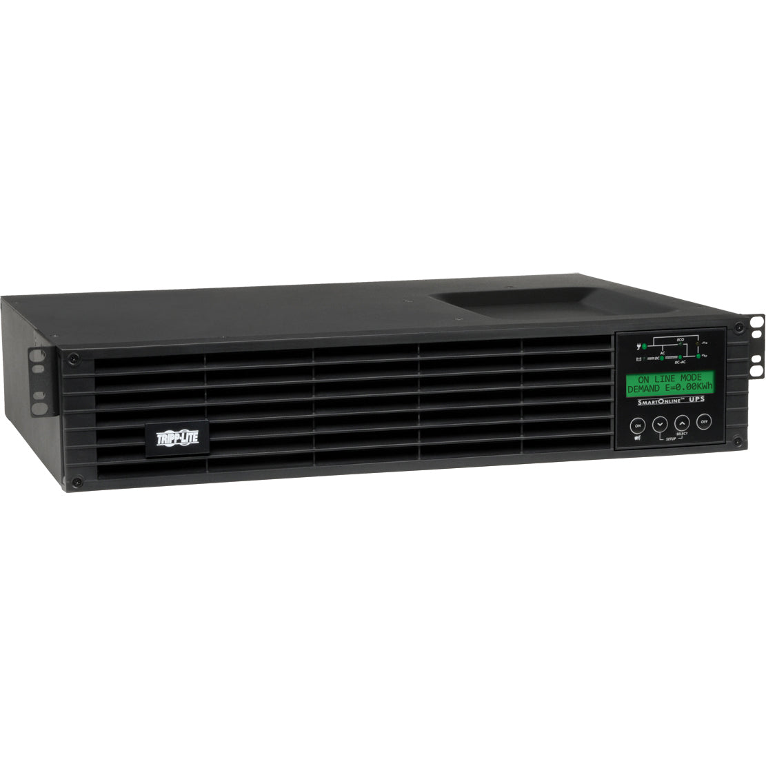 Tripp Lite UPS Smart Online 1500VA 1350W Rackmount 120V LCD USB DB9 2URM - 2U Rack/Tower - 3 Hour Recharge - 4.20 Minute Stand-by - 110 V AC Input - 127 V AC, 127 V AC, 110 V AC, 120 V AC, 115 V AC Ou... - SU1500RTXLCD2U