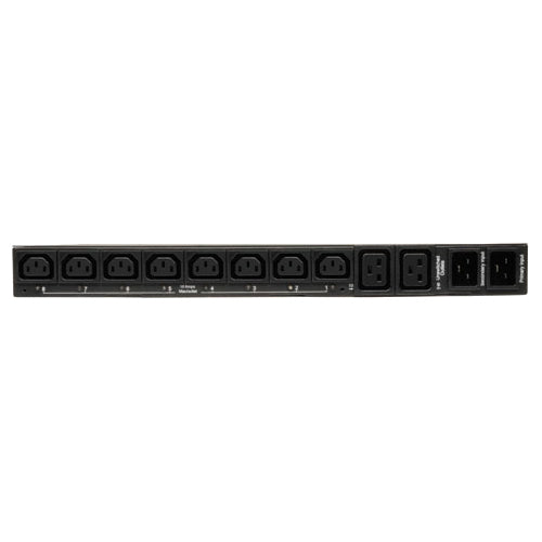 Tripp Lite PDU Metered ATS 200-240V 16/20A 8 C13; 2 C19; 2 C20 1URM TAA Compliant - 2 x IEC 60320 C19, 8 x IEC 60320 C13 - 200 V AC - PDUMH20HVAT