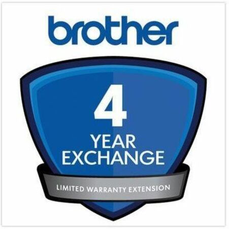 Brother Exchange - 4 Year - Warranty - Exchange - Electronic and Physical Service - E1744EPSP