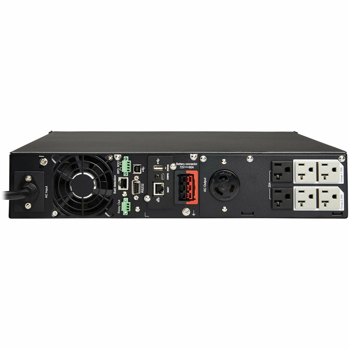 Tripp Lite UPS Smart 2200VA 1920W Rackmount AVR 120V Preinstalled WEBCARDLX Pure Sign Wave USB DB9 SNMP 2URM - 2200 VA/1920 W - 120 V AC - 4.50 Minute - 2U Tower/Rack Mountable - 4.50 Minute - 4 x NEM... - SMART2200RMXLN