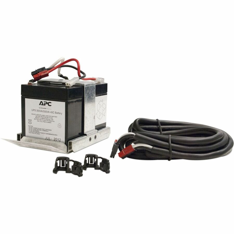 APC by Schneider Electric Replacement Battery Cartridge #135 - 24 V DC - Lead Acid - Leak Proof/Maintenance-free - 3 Year Minimum Battery Life - 5 Year Maximum Battery Life - APCRBC135