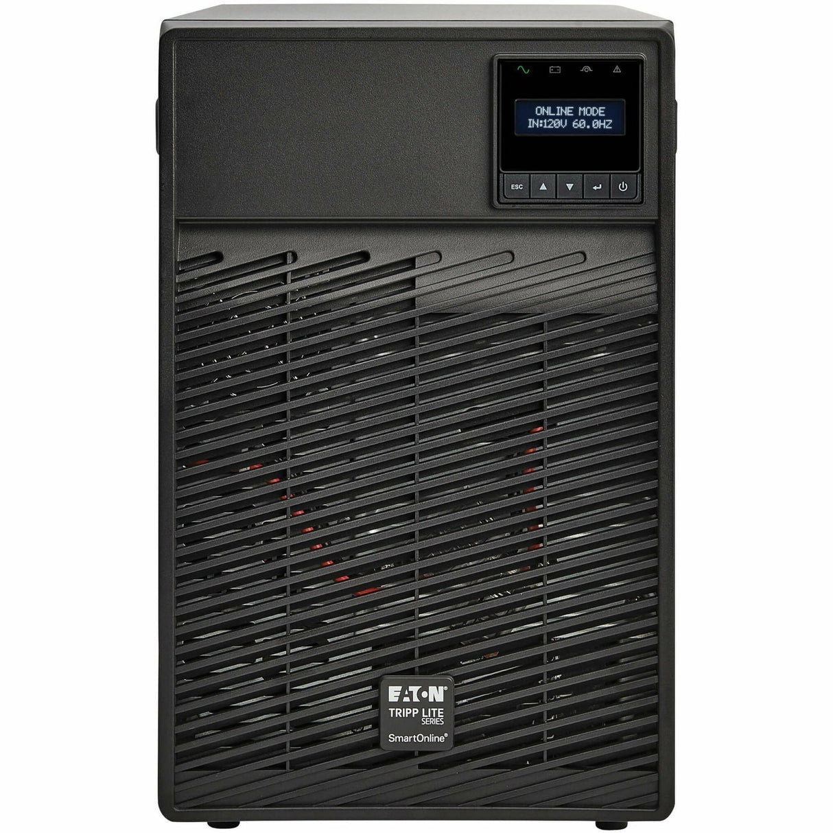 Tripp Lite UPS Smart Online 1500VA 1350W Tower 100V-120V LCD USB DB9 SNMP RT - Tower - 3 Hour Recharge - 4.50 Minute Stand-by - 100 V AC, 110 V AC, 120 V AC, 127 V AC Input - 110 V AC, 120 V AC, 127 V... - SU1500XLCD