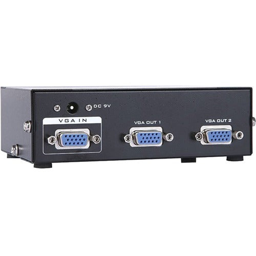 4XEM 2-Port VGA Splitter 350 MHz - 350 MHz to 350 MHz - 2048 x 1536 - 213 ft Maximum Operating Distance - VGA In - VGA Out - 4XVGASP3502