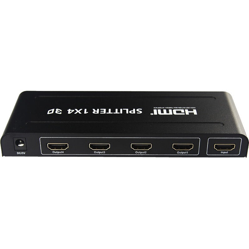 4XEM 4 Port high speed HDMI video splitter fully supporting 1080p, 3D for Blu-Ray, gaming consoles and all other HDMI compatible devices - 4XEM 1080p/3D 1 HDMI in 4 HDMI out video splitter and amplifi... - 4XHDMISP1X4