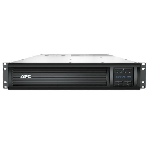 APC by Schneider Electric Smart-UPS 3000VA LCD RM 2U 120V US - 2U Rack-mountable - 3 Hour Recharge - 3 Minute Stand-by - 110 V AC Input - 120 V AC Output - 6 x NEMA 5-15R, 2 x NEMA 5-20R - SMT3000RMUS