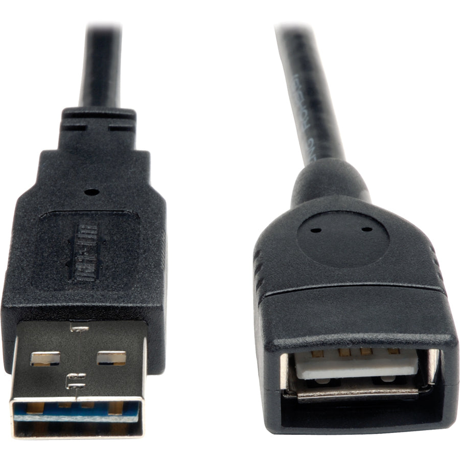 Tripp Lite 1ft USB 2.0 Hi-Speed Extension Universal Reversible Cable M/F 1' - (Reversible A to A M/F) 1-ft. - UR024-001