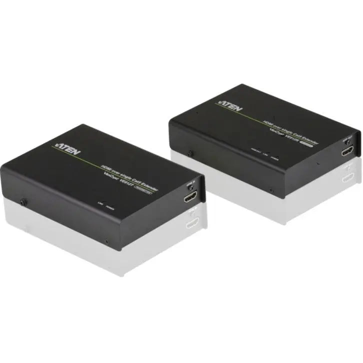 ATEN VE812R HDMI Over Single Cat 5 Receiver-TAA Compliant - 1 Output Device - 328.08 ft Range - 1 x Network (RJ-45) - 1 x HDMI Out - 4K - 4096 x 2160 - Category 5e - VE812R - eCommerce Business Prime