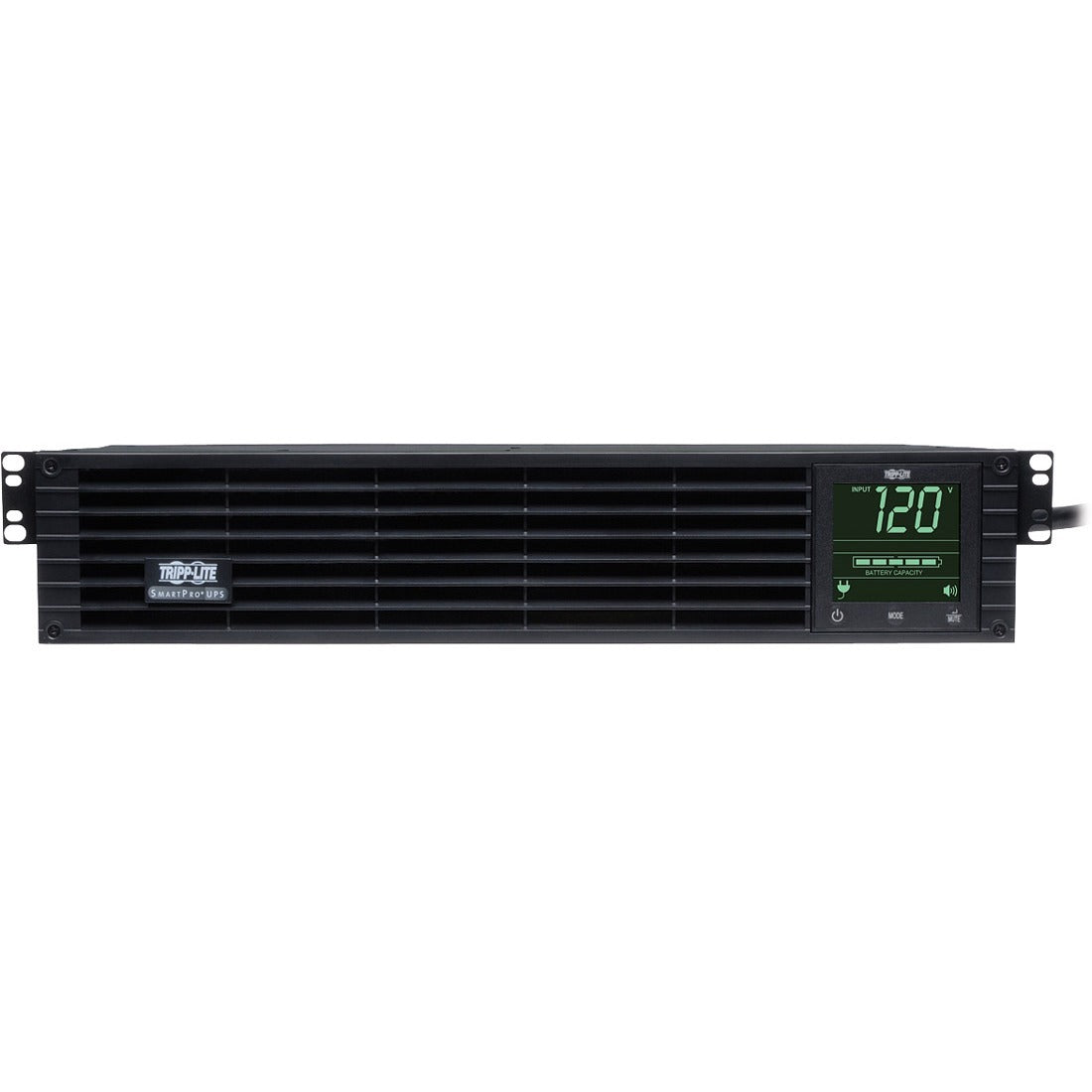 Tripp Lite UPS Smart 3000VA 2250W Rackmount AVR 120V Pure Sine Wave LCD USB DB9 2URM TAA - 2U Rack/Tower - 3.50 Minute Stand-by - 120 V AC Input - 120 V AC Output - 1 x NEMA L5-30R, 8 x NEMA 5-15/20R ... - SM3000RM2UTAA