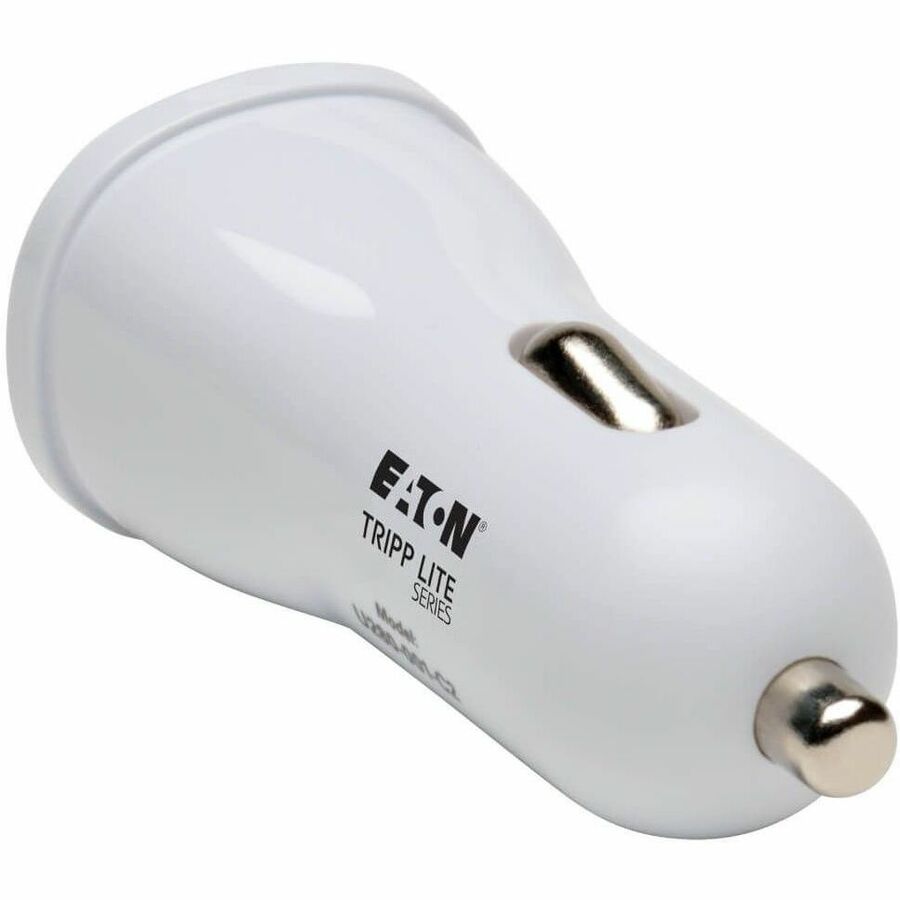 Tripp Lite USB Tablet Phone Car Charger High Power Adapter 5V / 2.4A 12W - 12 V DC Input Voltage - 5 V DC Output Voltage - 2.40 A Output Current - U280-001-C2