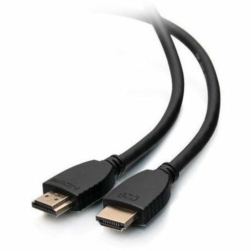 C2G 12ft 4K HDMI Cable with Ethernet - High Speed HDMI Cable - M/M - HDMI for Audio/Video Device - 12 ft - 1 x HDMI Male Digital Audio/Video - 1 x HDMI Male Digital Audio/Video - Gold Plated Connector - 50611
