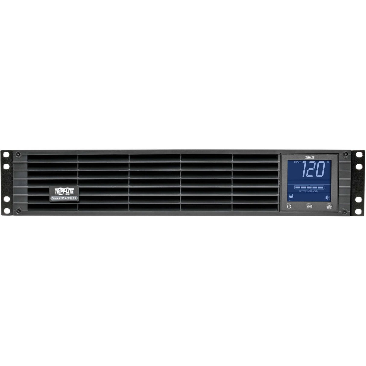 Tripp Lite UPS 1000VA 700W Smart Rackmount LCD Pure Sine Wave AVR USB 2URM - 2U Rack/Tower - 6.40 Minute Stand-by - 120 V AC Input - 120 V AC Output - 6 x NEMA 5-15R - SMC10002URM