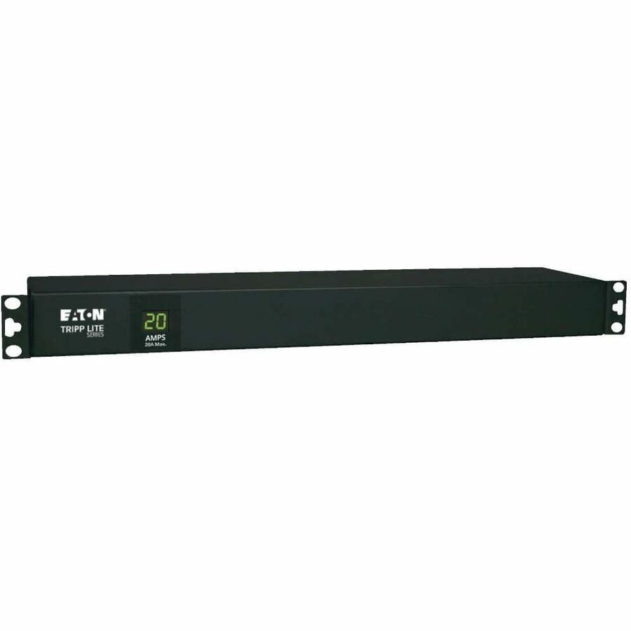 Tripp Lite PDU Metered 120V 20A 5-15/20R 12 Outlet L5-20P 1URM 6ft Cord - 1U Horizontal Rackmount, Wall Mountable, Under-counter - PDUMH20-6