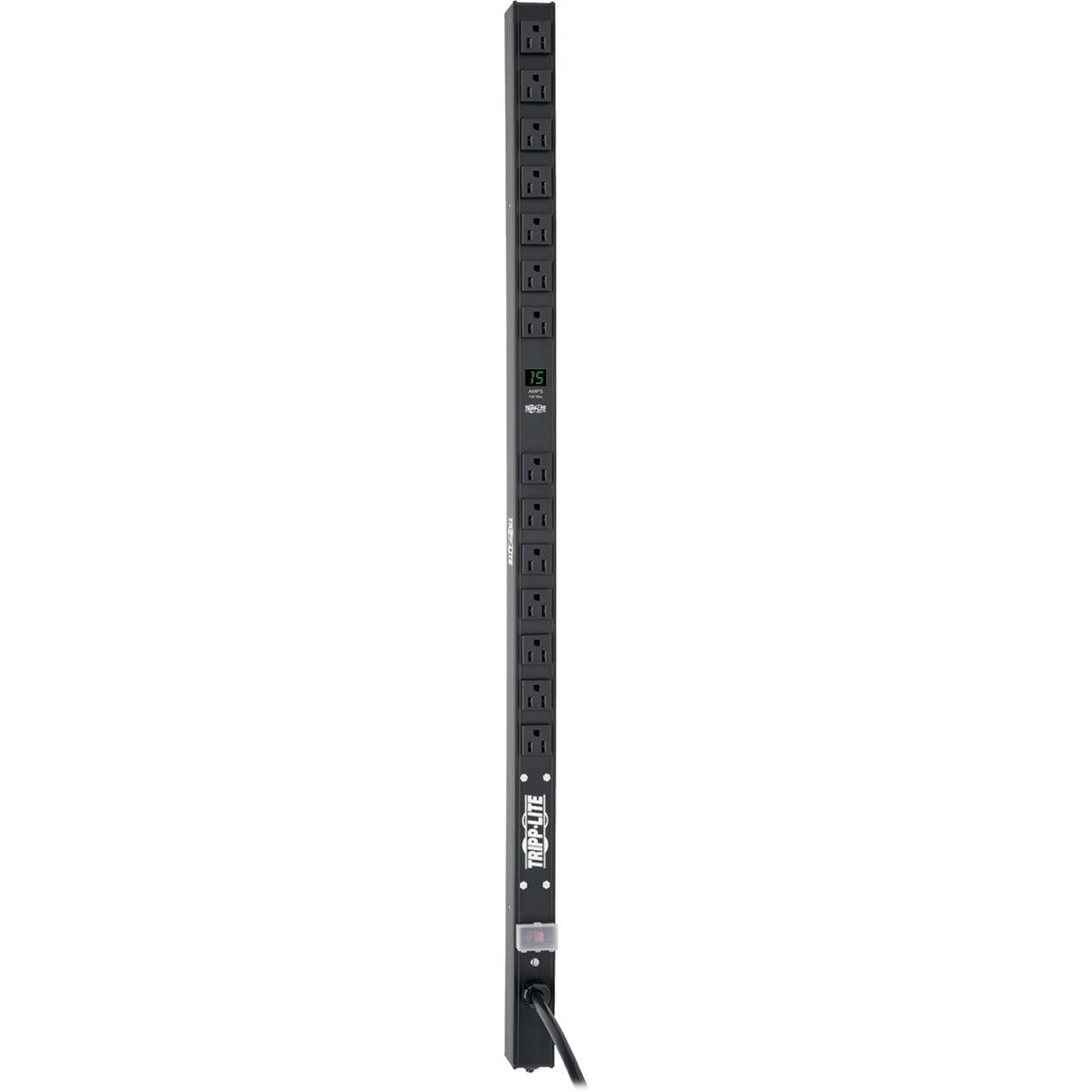Tripp Lite PDU Metered 120V 15A 5-15R 14 Outlet 5-15P 36 Inch Height 0URM - NEMA 5-15P - 14 x NEMA 5-15R - PDUMV15-36