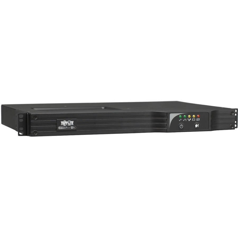 Tripp Lite UPS Smart 750VA 600W Rackmount AVR 120V Preinstalled WEBCARDLX Pure Sign Wave USB DB9 1URM - 750 VA/600 W - 120 V AC - 4.90 Minute Stand-by Time - 1U Rack-mountable - 6 x NEMA 5-15R - SMART750RM1UN