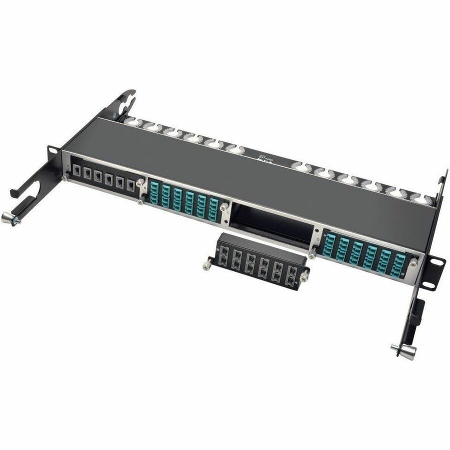 Tripp Lite 40Gb High Density Pass-Through Cassette 12 12-Fiber MTP/MPO - (x12) 12-Fiber MTP/MPO - N484-12M12