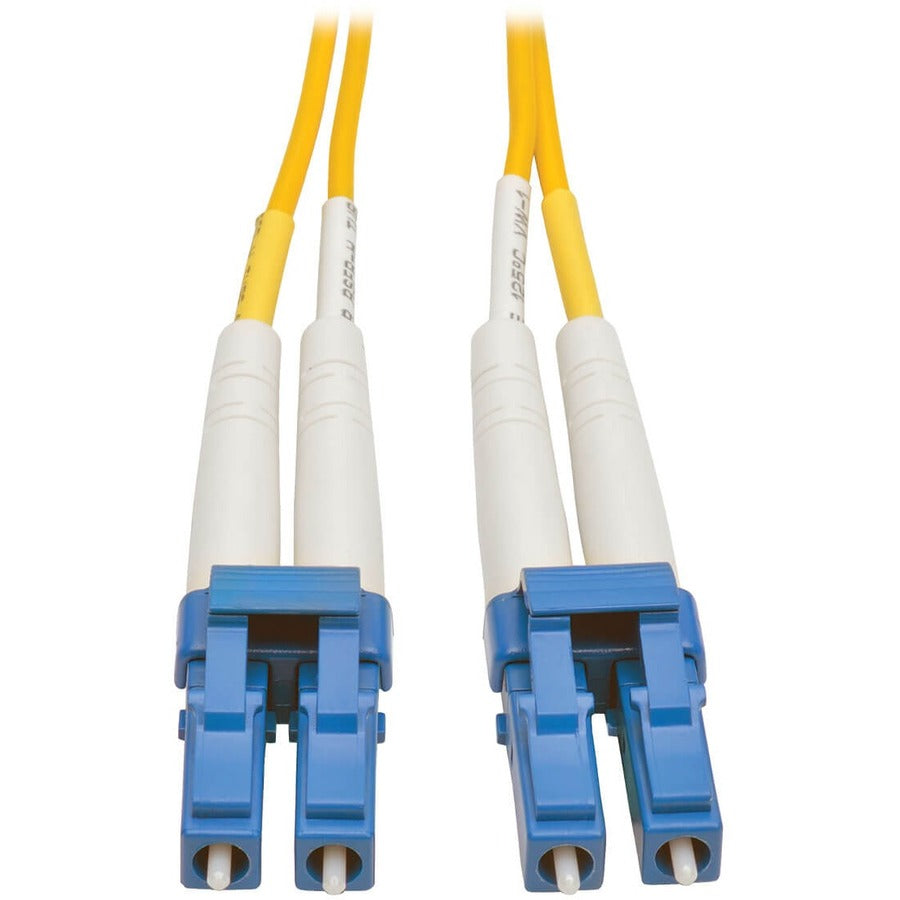 Tripp Lite 2M Duplex Singlemode 9/125 Fiber Optic Patch Cable LC/LC 6' 6ft 2 Meter - LC Male - LC Male - 6.56ft - N370-02M
