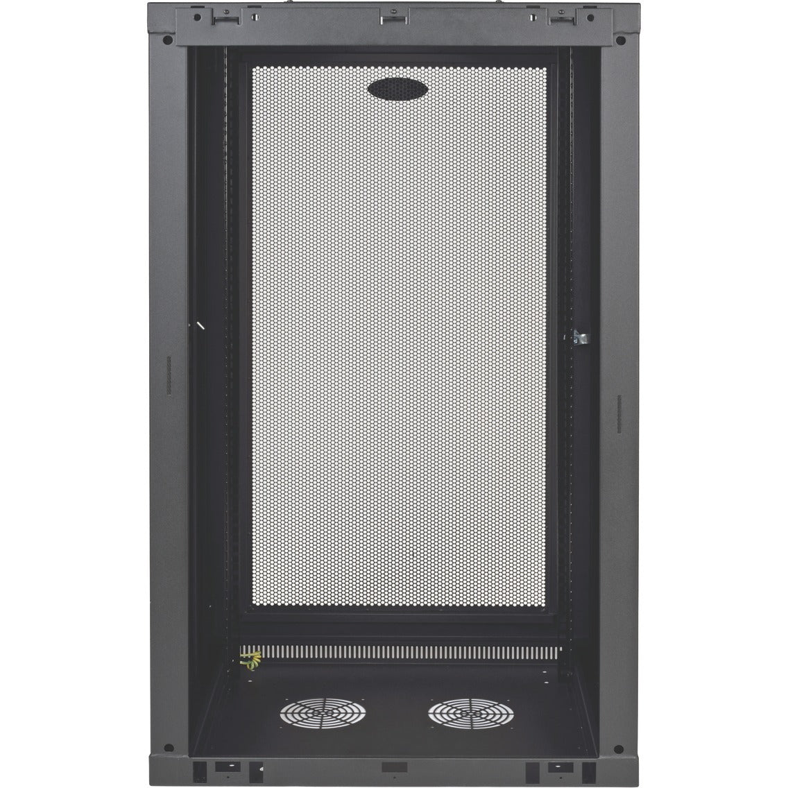 Tripp Lite 21U Wall Mount Rack Enclosure Server Cabinet w/ Door and Side Panels - 21U Rack Height x 19" Rack Width x 16.50" Rack Depth - Wall Mountable - Black - 200 lb Maximum Weight Capacity - 200 l - SRW21U