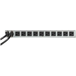 Eaton ATS Rack PDU 1U 120V 1.92 kW 2 5-20P Input and 10 5-20R Single-Phase - NEMA 5-20P - 10 x NEMA 5-20R - 120 V AC - 1920 W - Network (RJ-45) - 1U - Horizontal - Rack-mountable - EATS120