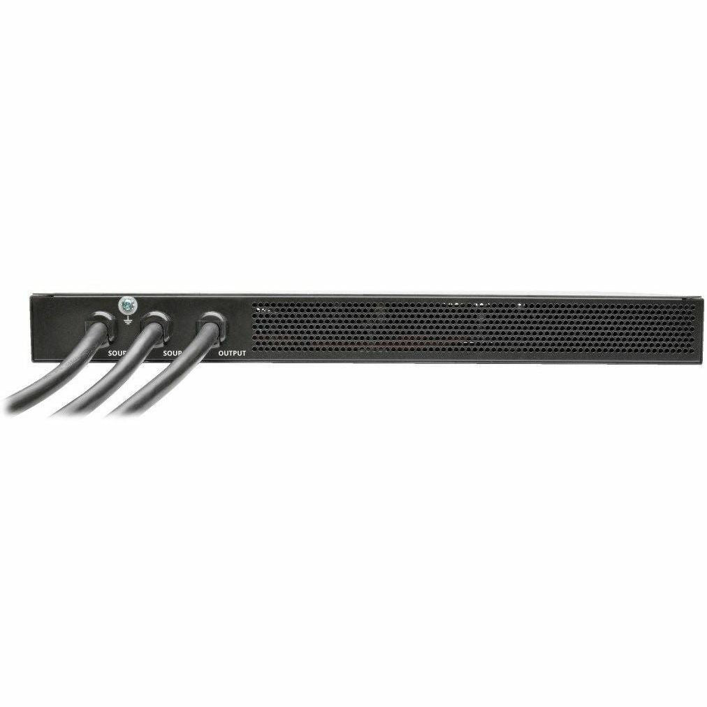Tripp Lite PDU Monitored Horizontal 5.8kw 208/240V L6-30R 2 L6-30P ATS 1URM - NEMA L6-30P - 1 x NEMA L6-30R - 230 V AC - 1URack-mountable - PDUMNH30HVAT