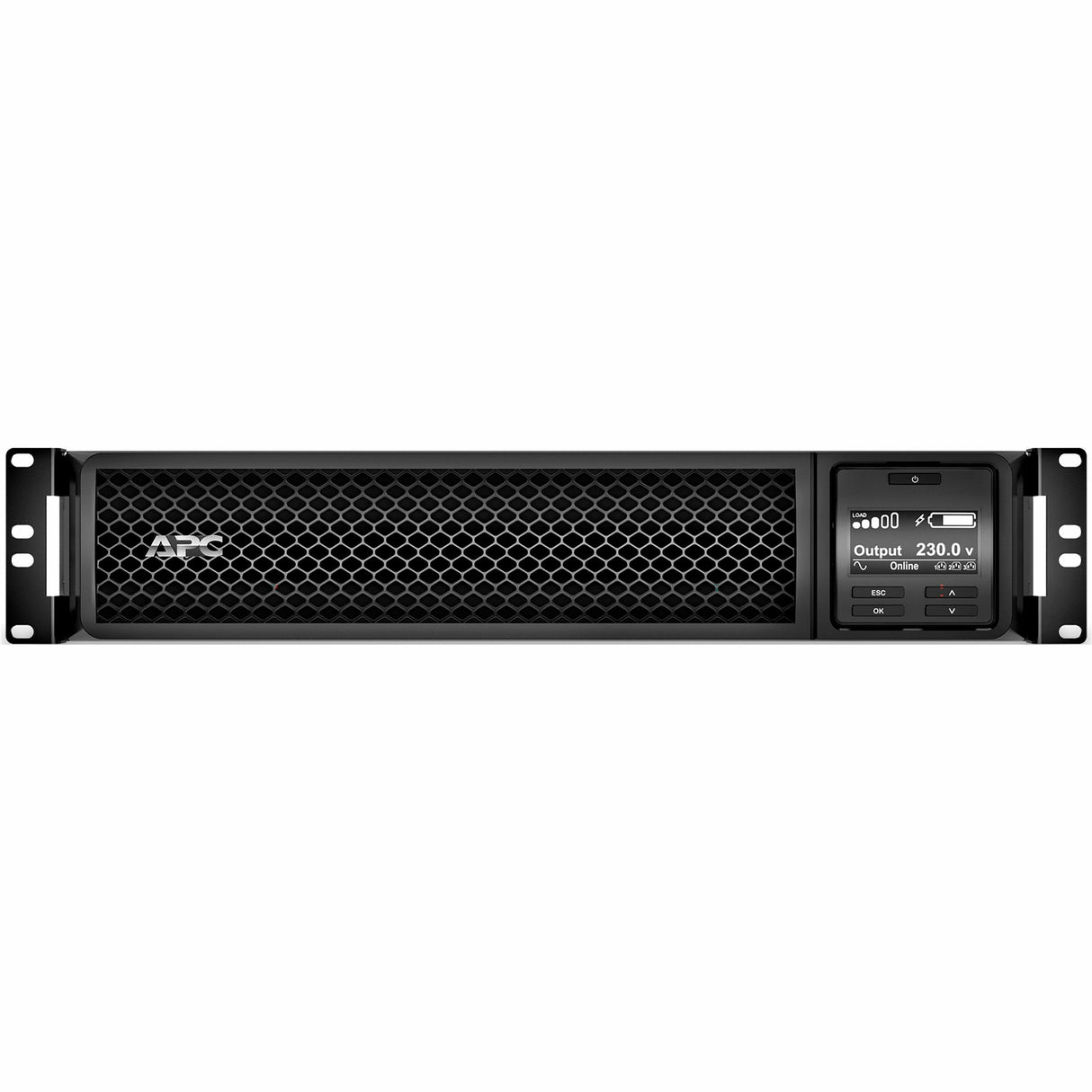 APC by Schneider Electric Smart-UPS SRT 3000VA RM 208/230V IEC - 2U Rack-mountable - 3 Hour Recharge - 4 Minute Stand-by - 208 V AC, 230 V AC Output - SRT3000RMXLW-IEC