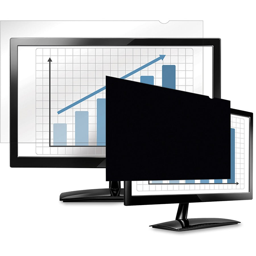 Fellowes PrivaScreen™ Blackout Privacy Filter - 23.8" Wide - For 23.8" Widescreen LCD Notebook, Monitor - 16:9 - Fingerprint Resistant, Scratch Resistant - Anti-glare - 1 Pack - TAA Compliant - 4816901