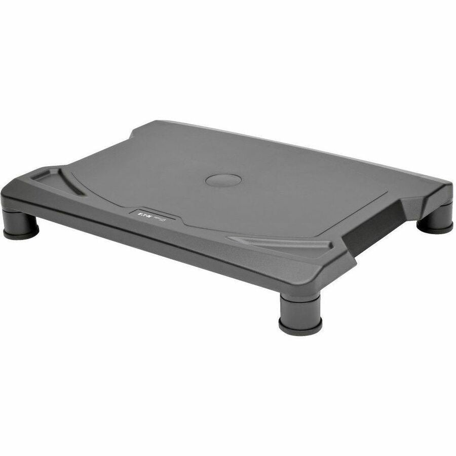 Tripp Lite Universal Monitor Riser Stand Computer Laptop Printers 1.25-5.5" - 40 lb Load Capacity - 5.5" Height x 15.6" Width x 11.3" Depth - Desktop, Tabletop - Black - MR1612