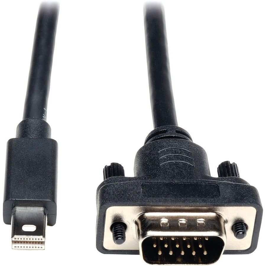 Tripp Lite 10ft Mini DisplayPort to VGA Adapter Active Converter mDP to VGA 1920 x 1200 DPort 1.2 M/M - DisplayPort/VGA for Video Device, Projector, TV, Graphics Card, Monitor - 10 ft - 1 x HD-15 Male - P586-010-VGA-V2