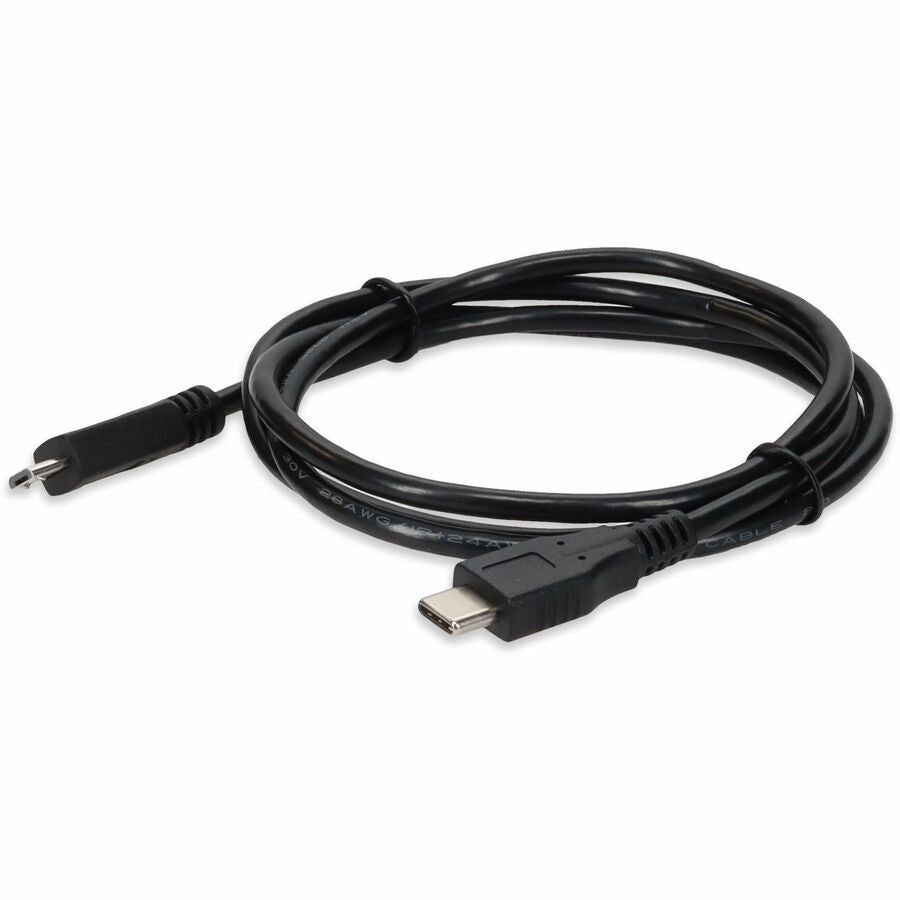 AddOn 1m USB 3.1 (C) Male to Micro-USB 2.0 (B) Male Black Cable - 100% compatible and guaranteed to work - USBC2MUSB21MB