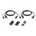 ATEN 1.8M USB Universal Dual Display Secure KVM Cable Kit - 2L7D02UHDPX5