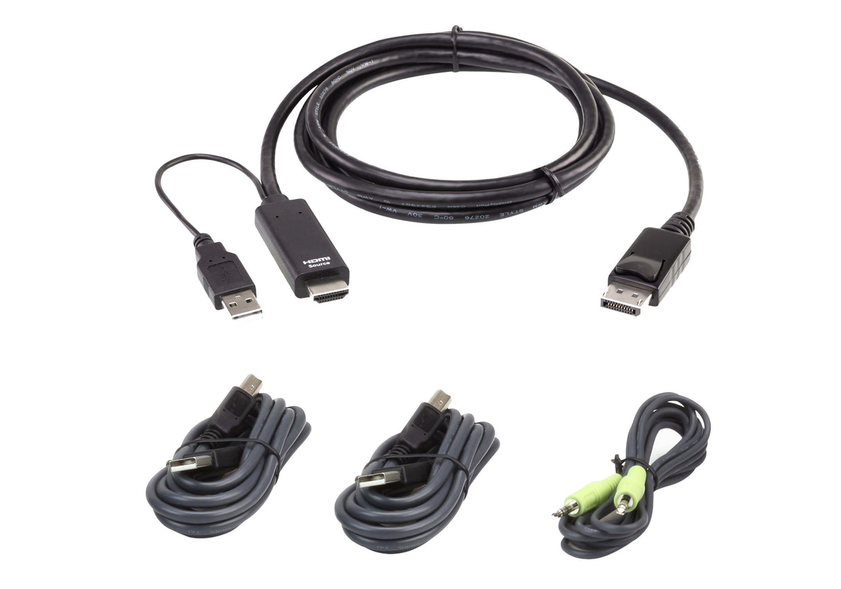 ATEN 1.8M USB Universal Secure KVM Cable Kit