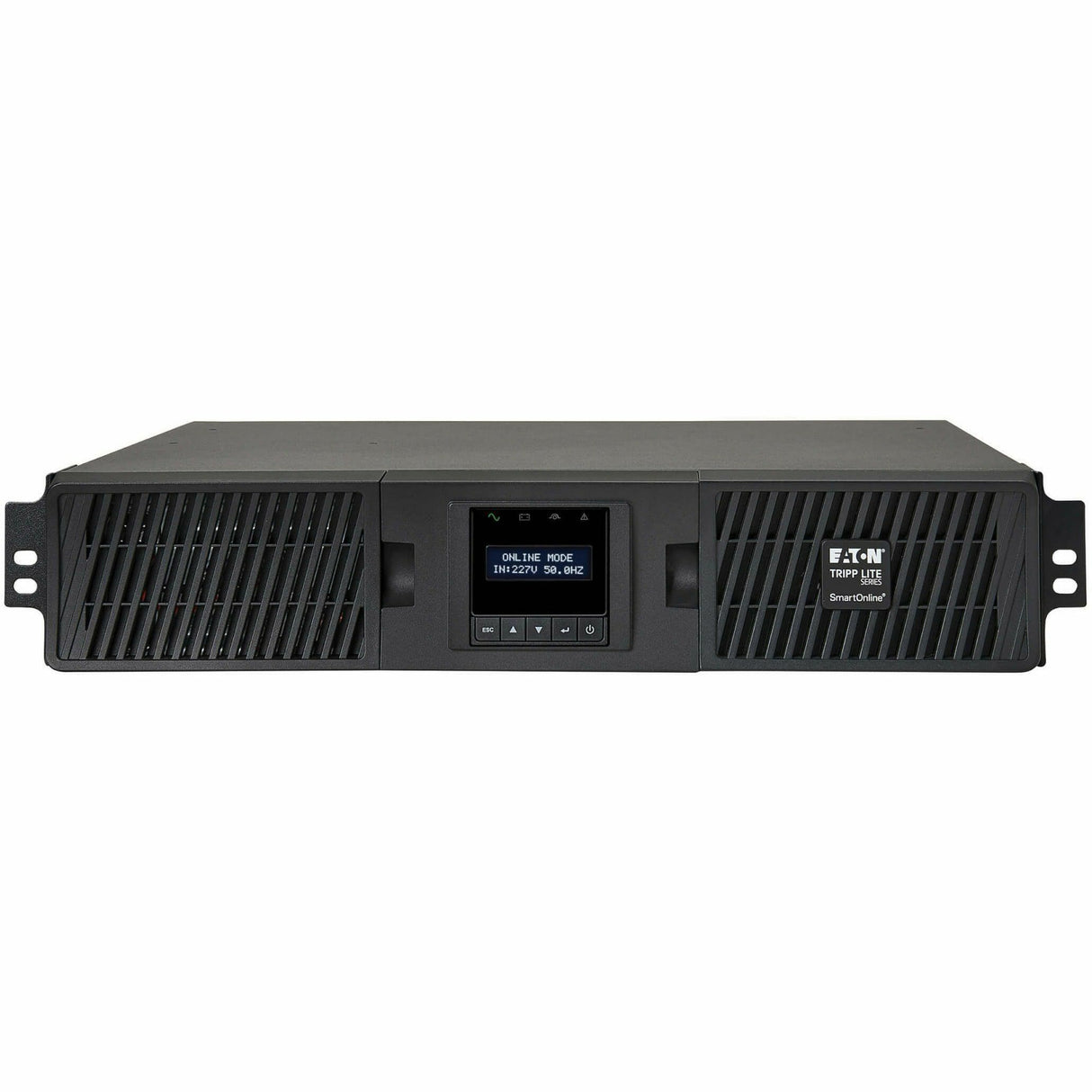 Tripp Lite 208/230V 1000VA 900W Double-Conversion UPS - 6 Outlets, Extended Run, Card Slot, LCD, USB, DB9, 2U - 2U Rack-mountable - 4.10 Hour Recharge - 4.70 Minute Stand-by - 230 V AC Output - SUINT1000LCD2U