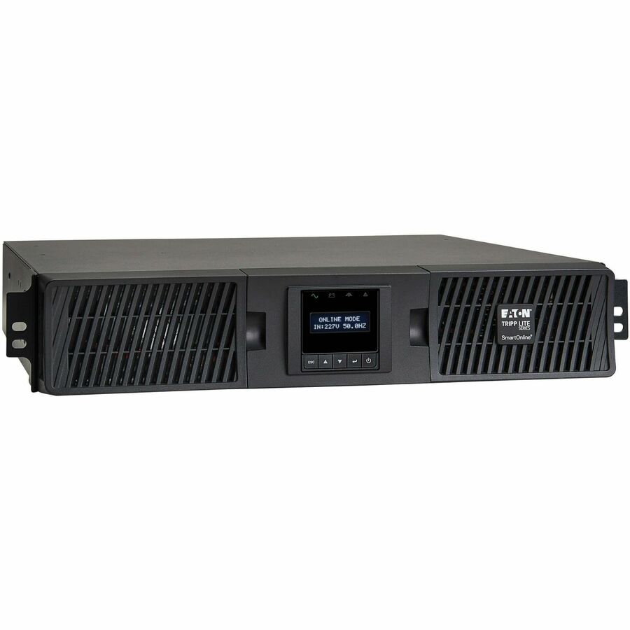 Tripp Lite 208/230V 1000VA 900W Double-Conversion UPS - 6 Outlets, Extended Run, Card Slot, LCD, USB, DB9, 2U - 2U Rack-mountable - 4.10 Hour Recharge - 4.70 Minute Stand-by - 230 V AC Output - SUINT1000LCD2U