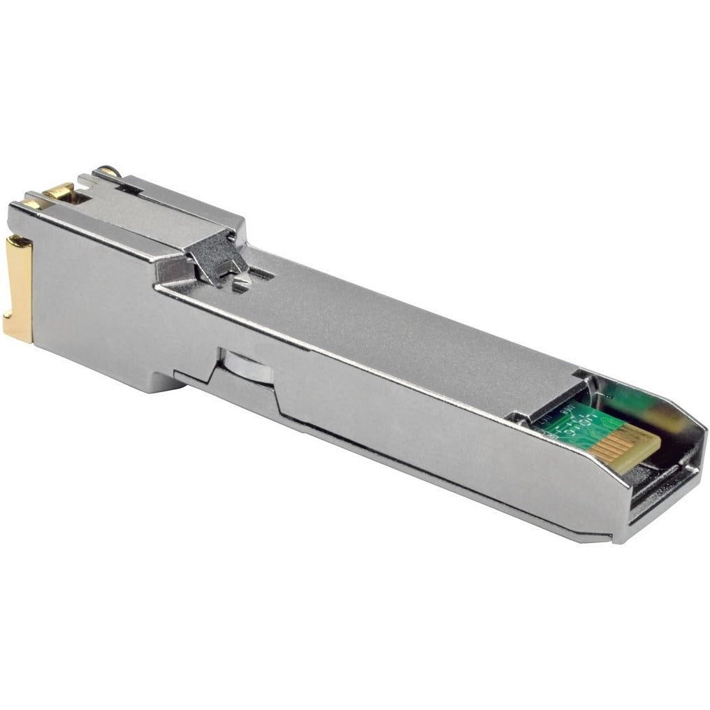 Tripp Lite Cisco GLC-T Compatible SFP Mini Transceiver 1000Base-TX Copper - For Data Networking, Optical Network 1 RJ-45 10/100/1000Base-TX Network LAN - Twisted Pair - Category 5e, Category 6Gigabit ... - N286-01GTX
