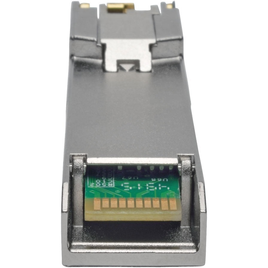 Tripp Lite Cisco GLC-T Compatible SFP Mini Transceiver 1000Base-TX Copper - For Data Networking, Optical Network 1 RJ-45 10/100/1000Base-TX Network LAN - Twisted Pair - Category 5e, Category 6Gigabit ... - N286-01GTX