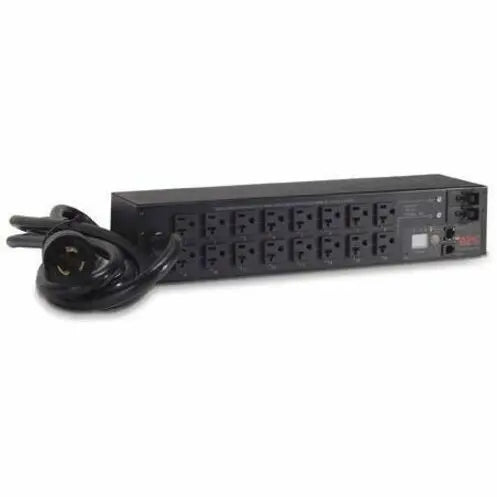 APC by Schneider Electric Rack PDU, Switched, 2U, 30A, 120V, (16)5-20 - Switched - NEMA L5-30P - 16 x NEMA 5-20R - 120 V AC - 2U - Horizontal - Rack-mountable - AP7902B - eCommerce Business Prime