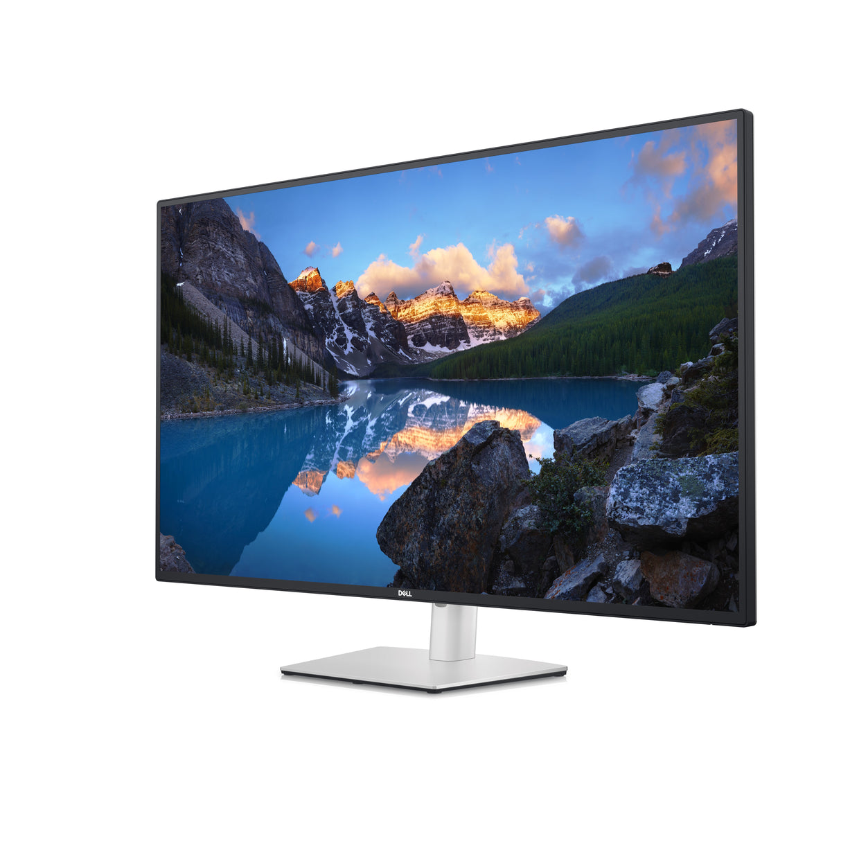 DELL UltraSharp U4323QE LED display 109.2 cm (43") 3840 x 2160 pixels 4K Ultra HD LCD Silver - DELL-U4323QE
