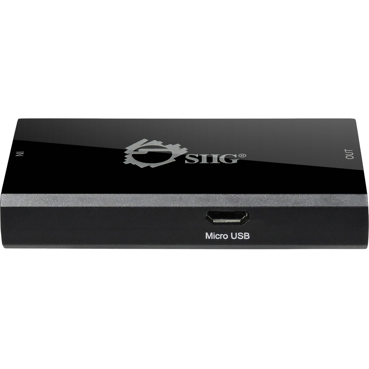 SIIG HDMI 2.0 Repeater - 4Kx2K 60Hz - 3840 × 2160 - 98.43 ft Maximum Operating Distance - 1 x HDMI In - 1 x HDMI Out - USB - ABS Plastic - CE-H22J14-S1