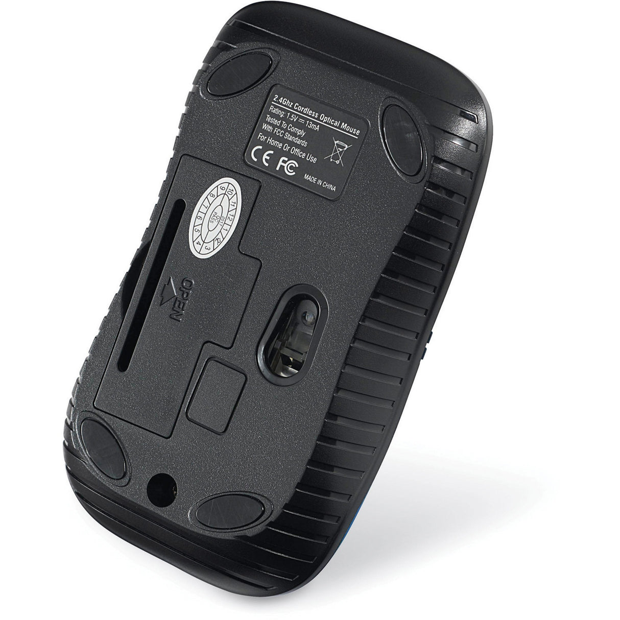 Verbatim Wireless Notebook Optical Mouse, Commuter Series - Matte Blue - Optical - Wireless - Radio Frequency - Matte Blue - 1 Pack - USB Type A - 1200 dpi - Scroll Wheel - 3 Button(s) - Symmetrical - 99766