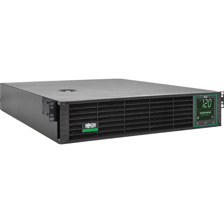 Tripp Lite 2200VA 1920W UPS Smart Lithium Ion LiFePO4 LCD USB DB9 2URM - 2200 VA/1920 W - 110 V AC, 115 V AC, 120 V AC - 5.10 Minute - 2U Rack-mountable - 5.10 Minute - 4 x NEMA 5-15/20R, 4 x NEMA 5-2... - SMART2200RM2UL