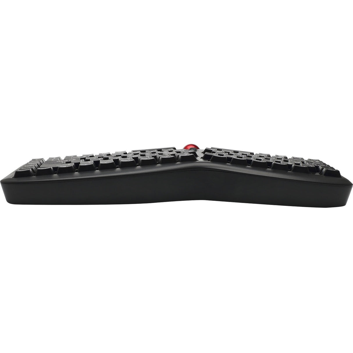 Adesso Tru-Form Media 3150 - 2.4 GHz Wireless Ergo Trackball Keyboard - Wireless Connectivity - RF - 30 ft - 2.40 GHz - USB 2.0 Interface - 87 Key On/Off Switch, Connect, Play/Pause, Stop, Previous Tr... - WKB-3150UB