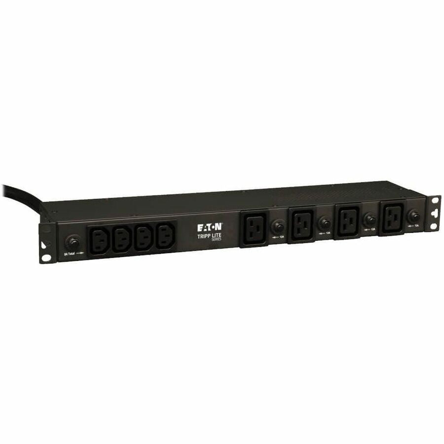 Tripp Lite PDU Single Phase Basic Horizontal 200/240V 5.8kw 16 C13 4 C19 - 20 - 4.99kVA - 1U Rack-mountable, Zero U Vertical Rackmount - PDU1230