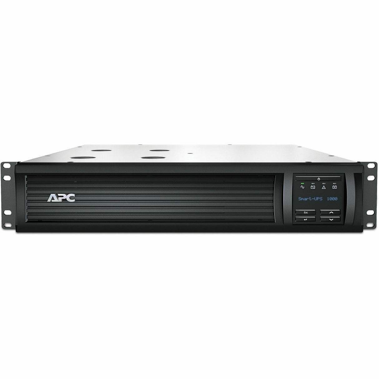 APC by Schneider Electric Smart-UPS SMT1000RM2UC 1000VA Rack-mountable UPS - 2U Rack-mountable - 3 Hour Recharge - 120 V AC Input - 120 V AC Output - 6 x NEMA 5-15R - SMT1000RM2UC