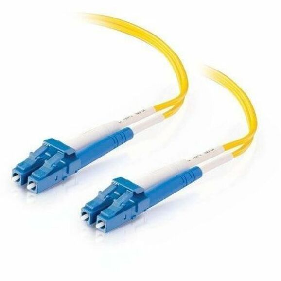 C2G 1m LC-LC 9/125 Duplex Single Mode OS2 Fiber Cable - Yellow - 3ft - 1m LC-LC 9/125 Duplex Single Mode OS2 Fiber Cable - Yellow - 3ft - 29191