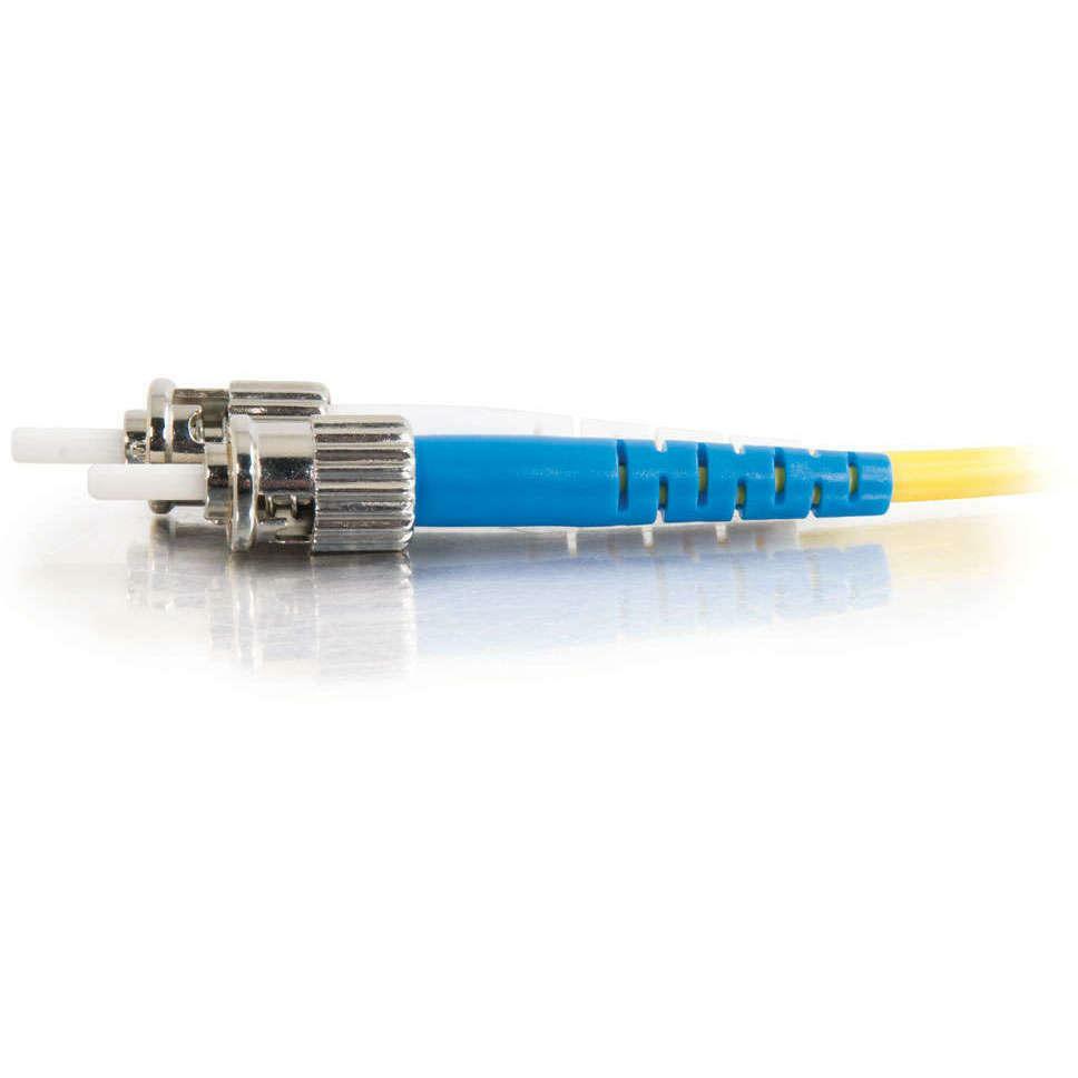 C2G-5m ST-ST 9/125 OS1 Duplex Singlemode PVC Fiber Optic Cable - Yellow - 5m ST-ST 9/125 Duplex Single Mode OS2 Fiber Cable - Yellow - 16ft - 25933