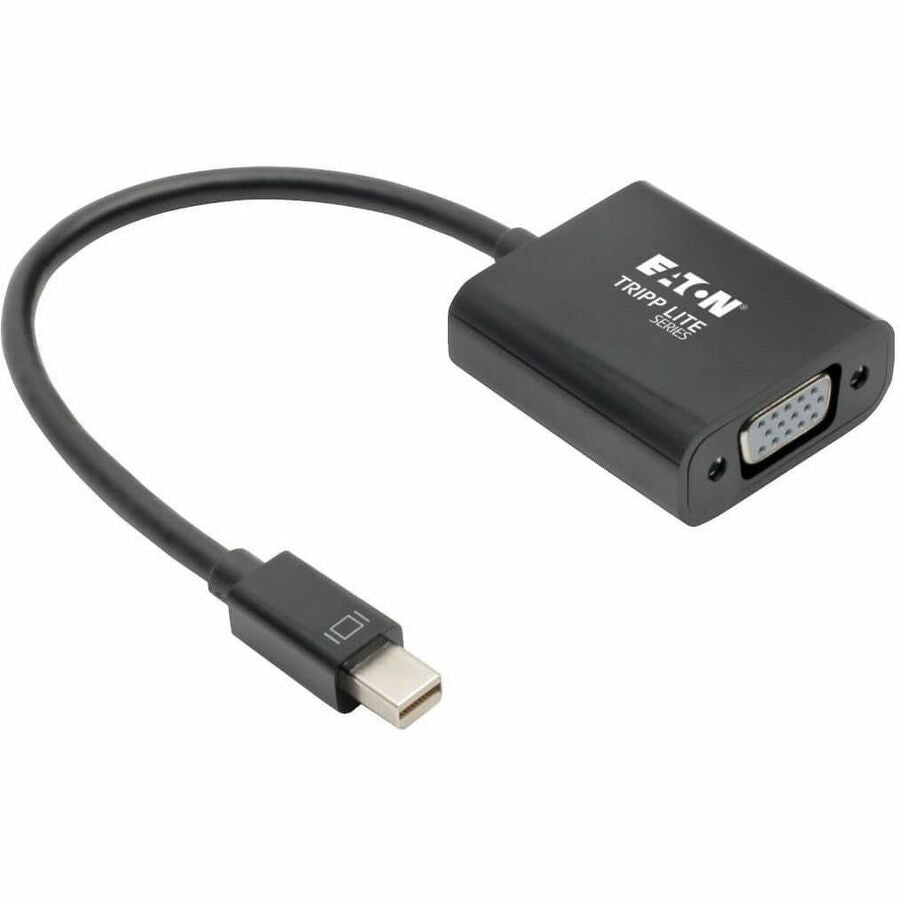Tripp Lite Mini DisplayPort 1.2 to VGA Adapter Active 1080p Black mDP to VGA 6in - Mini DisplayPort/VGA for Chromebook, Projector, Video Device, Monitor, Notebook, Tablet, MacBook, TV, Tablet, Graphic... - P137-06N-VGAV2B