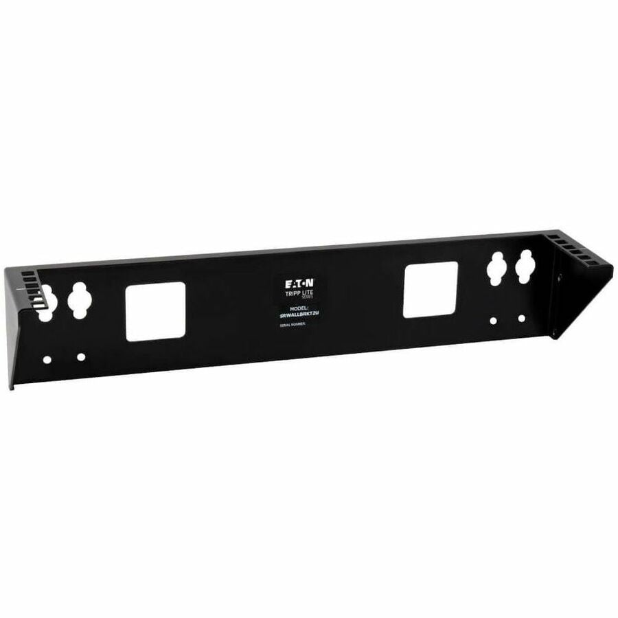 Tripp Lite Wallmount Rack 2U Vertical Rack Bracket 175lb Capacity - Load Capacity - Black - SRWALLBRKT2U