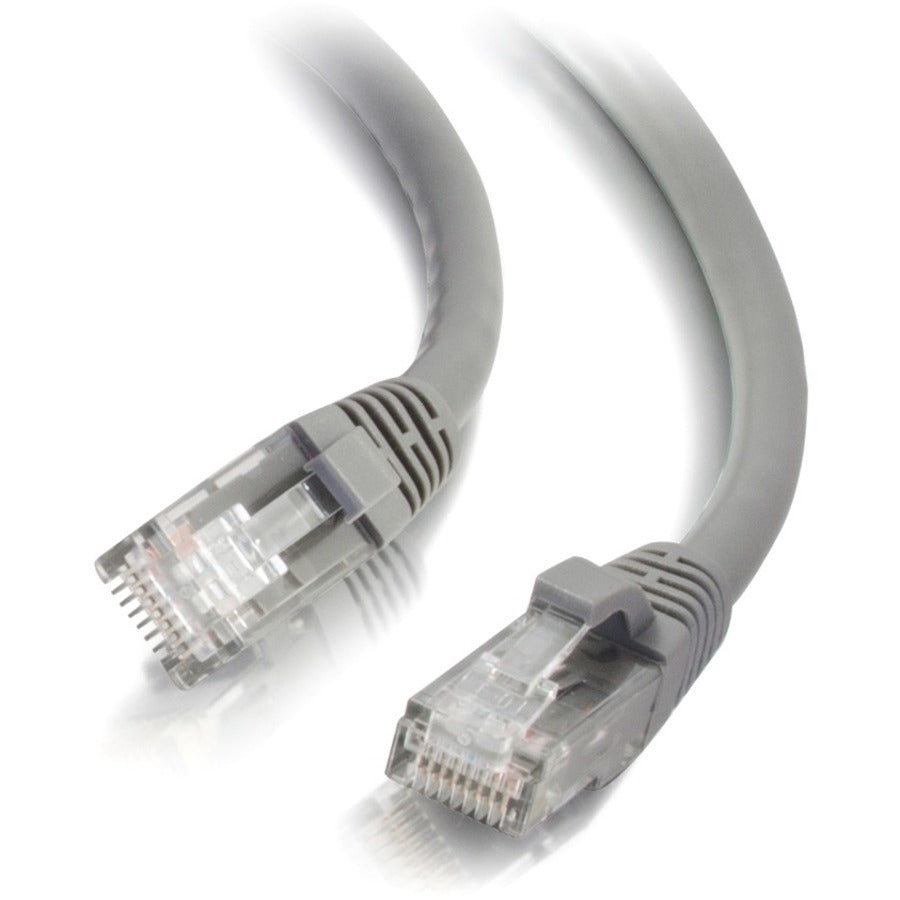 C2G 3ft Cat6 Ethernet Cable - Snagless Unshielded (UTP) - Gray - Category 6 for Network Device - RJ-45 Male - RJ-45 Male - 3ft - Gray - 27131
