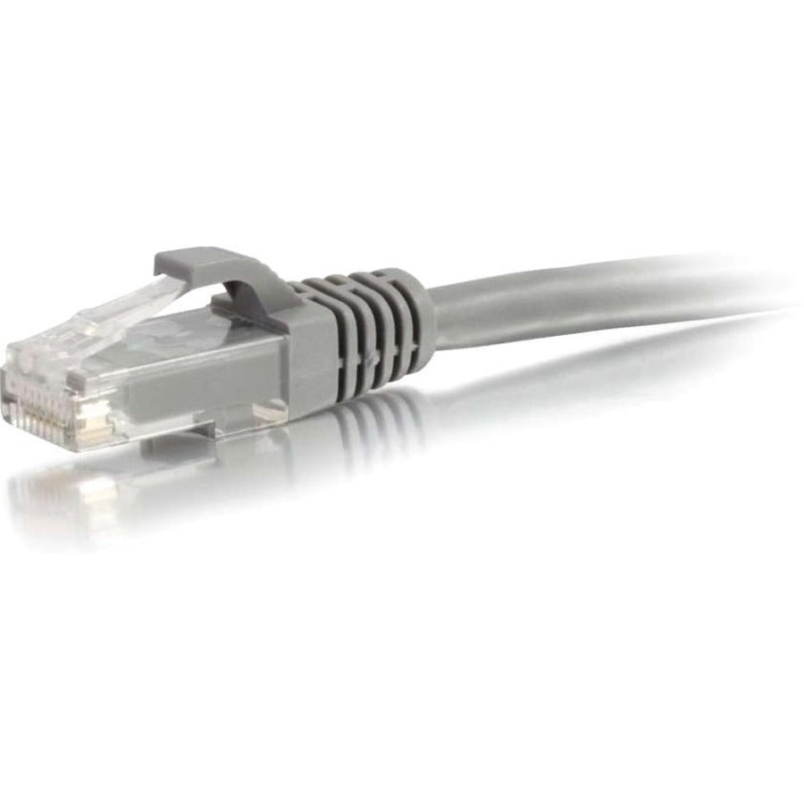 C2G-125ft Cat6 Snagless Unshielded (UTP) Network Patch Cable - Gray - Category 6 for Network Device - RJ-45 Male - RJ-45 Male - 125ft - Gray - 27138